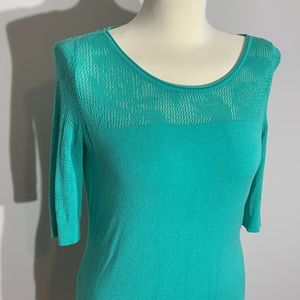Express turquoise sweater